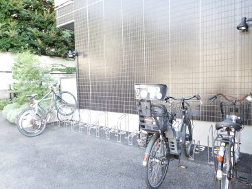 敷地内の自転車置き場