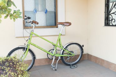 入居者さん共用の自転車があります。