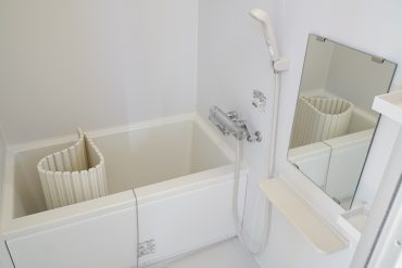 一人暮らしではかなり広めな浴室