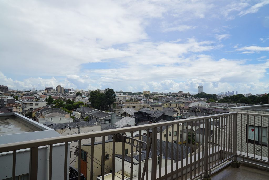 バルコニーからの景色