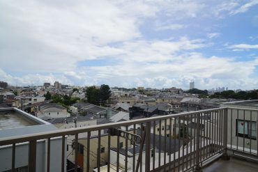 バルコニーからの景色