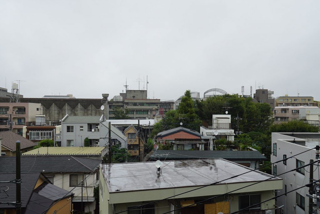 バルコニーからは世田谷区役所周辺がみえます