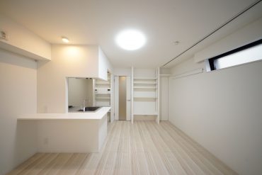 収納の多いお部屋です