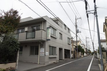 外観です。静かな住宅街。