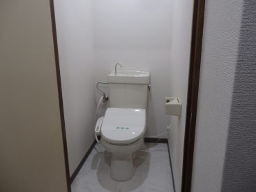 トイレもきれい。