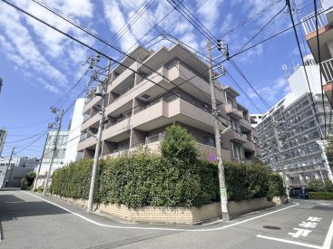 角地のマンション。斜向かいがLIFE！