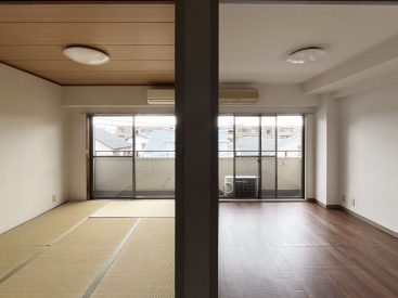 どちらのお部屋にもエアコン付き。