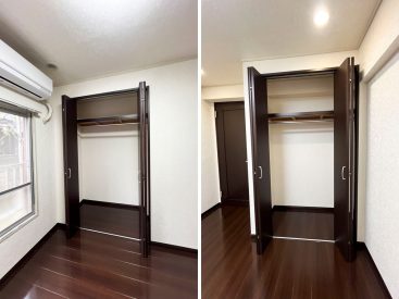 収納も各部屋に。