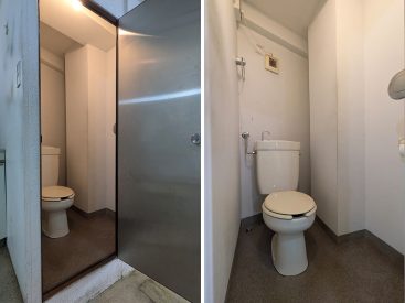 専有部分にトイレあり。（残置物）