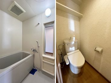 お風呂。トイレは玄関先に。
