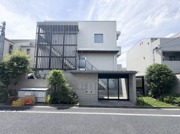 綺麗な建物外観。