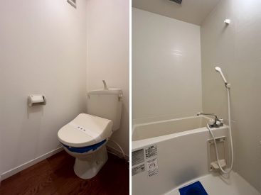 トイレとお風呂。