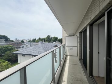 風通りと日当たりのいいバルコニー。