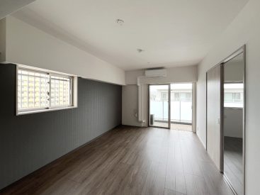 間取りはシンプルな1LDK。