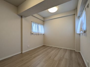 洋室はいずれも窓が2面ついています。風通し◎