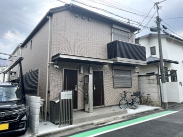  2024年6月のまだまだ新しいアパート。