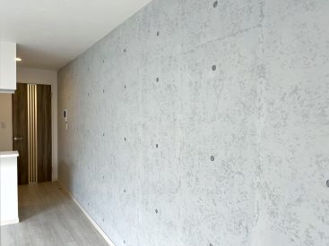 RC打ちっぱなし面は少しテクスチャーが入っています。