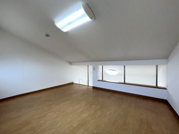 広さのあるロフト。