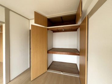 たっぷりとした押入れ収納はそれぞれの部屋に。