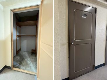 同フロアに専用ランクルームあり。
