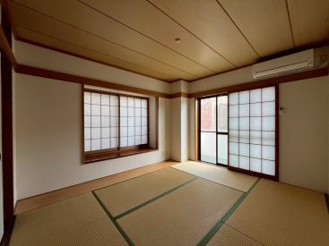 7帖の和室。