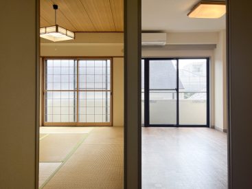 洋室と和室。