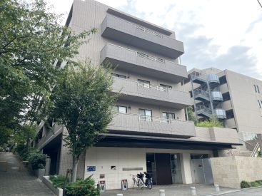 マンションは若林公園から続く形で緑がたくさんあります。