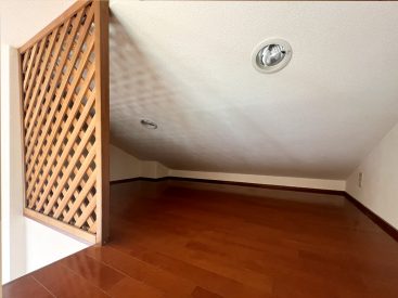 収納に便利なロフトです。