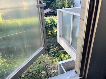 緑道の見える、清々しく良い景色。