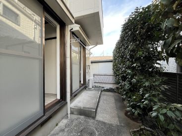 庭も部屋のひとつのように、のんびりと過ごしてみて。