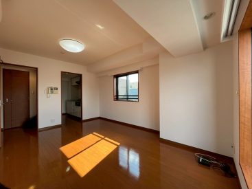 クセのない内装が魅力。