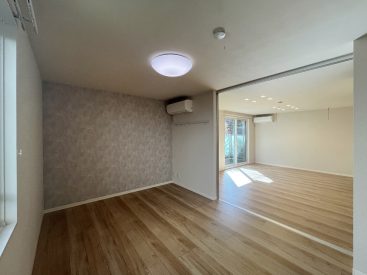 LDKとはスライドドアで仕切ることもできます。