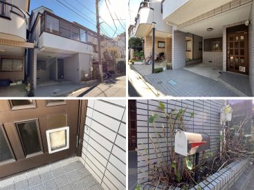 駅と世田谷通りの間にある住宅街の一角。駐車場付きになってます。