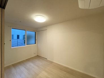 約5.3帖の一部屋。子ども部屋や寝室など使い方は柔軟に。