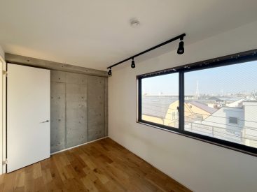 寝室にちょうどいい、約5.5帖。