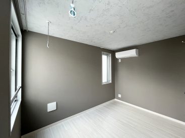 寝室や作業のスペースとなる5.3帖。