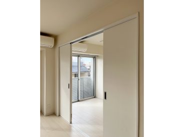 LDKと6.1帖はドアで仕切ることができます。