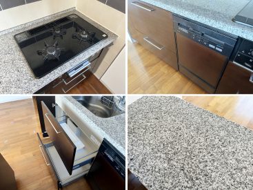 充実した設備で、料理の時間が楽しく楽なものになります。