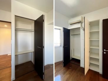 収納はつくりの異なるものが3個。