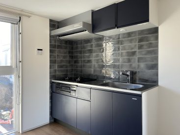 LDKの一角に、キッチン。