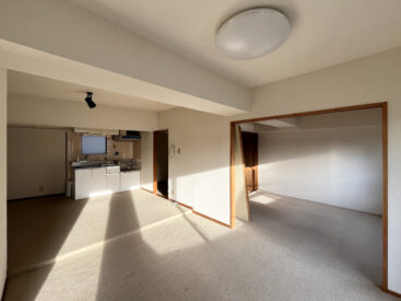 日当たりのいい2LDK＋納戸のあるお部屋。