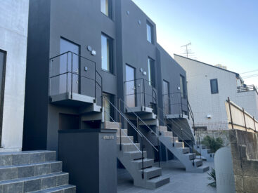 2025年11月築のアパート。