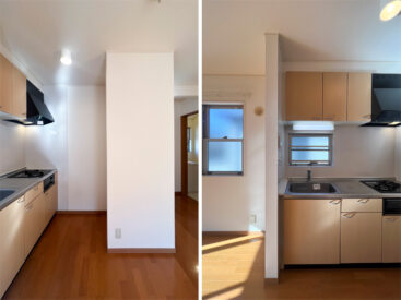 キッチンはほどほどのサイズ。グリルが付いています。