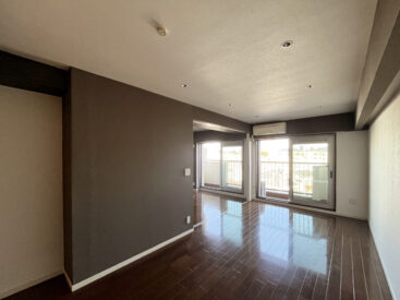 高級感が演出されている内装。