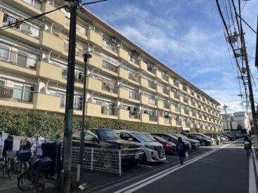 1975年築のヴィンテージマンション。