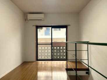 46㎡のメゾネット。2Fに6.6帖のダイニング。