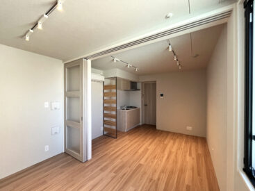 6.67帖のLDKと合わせて開放的に。