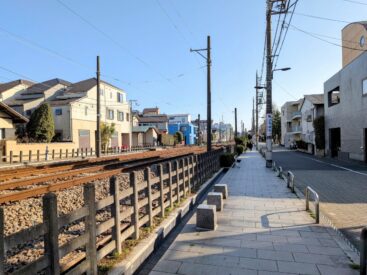 世田谷線、この風景が身近に。