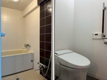 お風呂とトイレ。