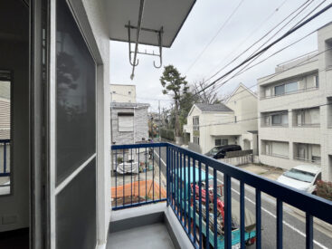 バルコニーはLDKと洋室それぞれにあります。